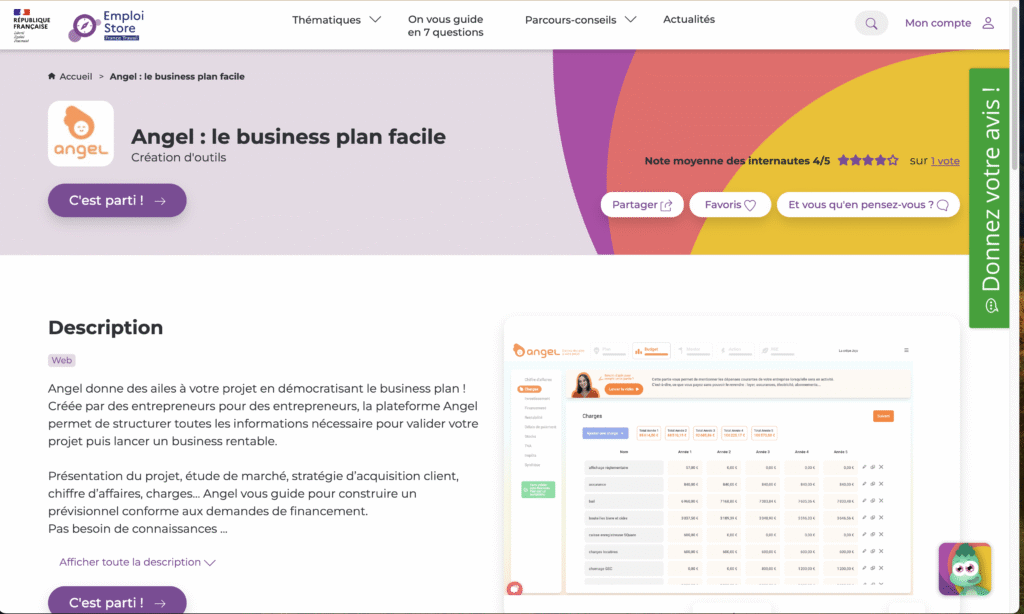 Comment faire un business plan avec AngelStart France Travail